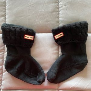 Hunter boot socks for short boots size M